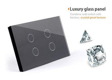 Load image into Gallery viewer, DR1111WHZW - Glass Panel Light Switch with Dimmer
