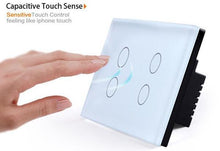 Load image into Gallery viewer, DR1111WHZW - Glass Panel Light Switch with Dimmer