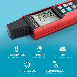 PerfectPrime CO2512 High Concentrate Indoor Air Quality Meter (30,000 ppm)