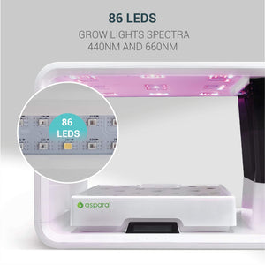 aspara™ Nature AS1001WH Hydroponic Smart Grower
